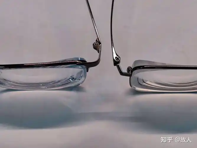 800度近视眼镜不同折射率对比