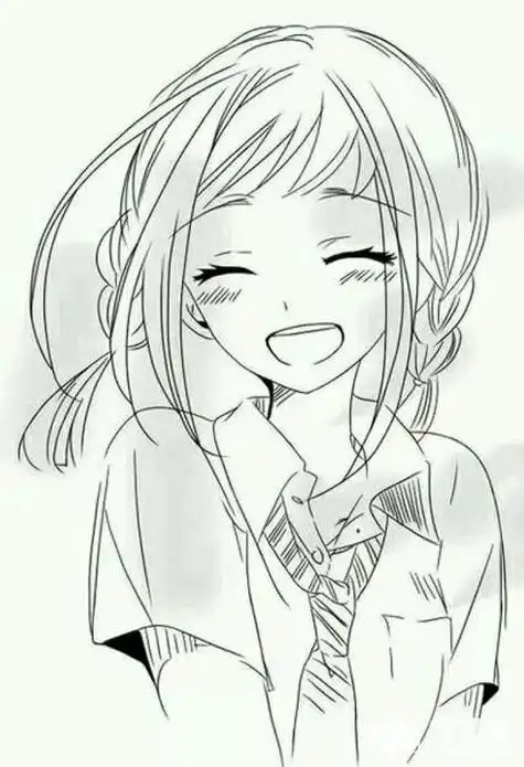 用铅笔画小女生简笔画简单又漂亮 简笔画图片大全-普车都