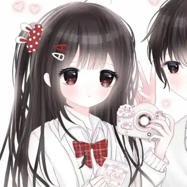 超甜超可爱的动漫情侣头像