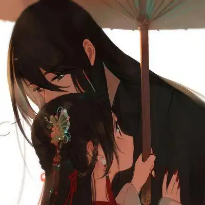 情侣高颜值冷动漫头像古风情侣也憧憬拥有这样的爱情