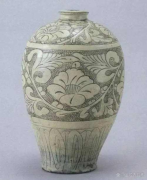 黑白艺术的奇葩北宋磁州窑系精品瓷器鉴赏