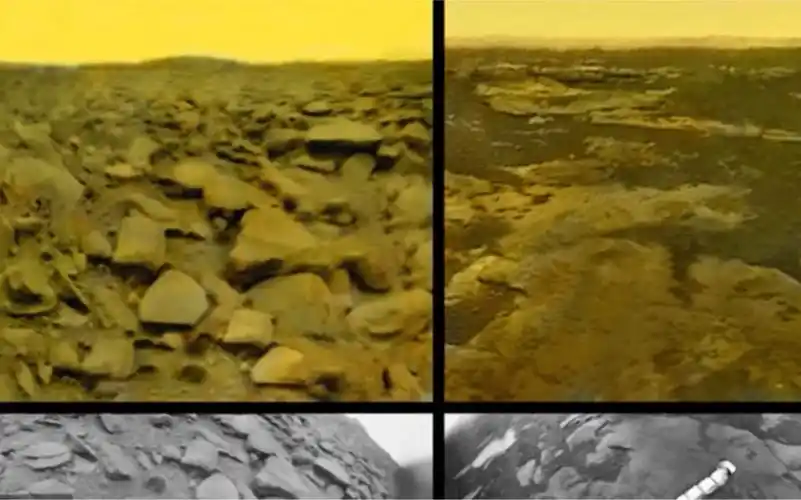 金星的真实地表是什么样?