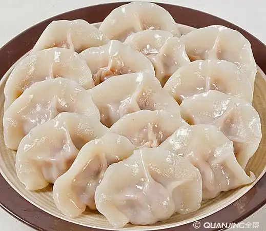 一盘饺子图片_图片大全