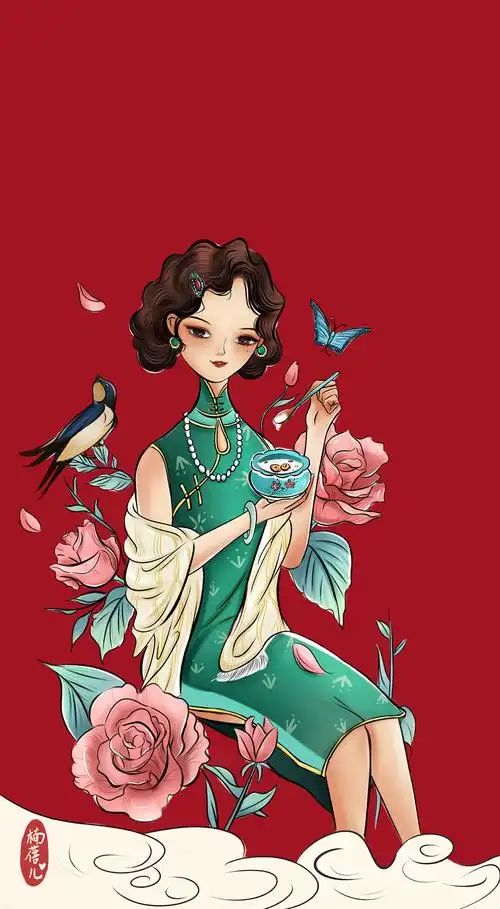 中国风插画作品集