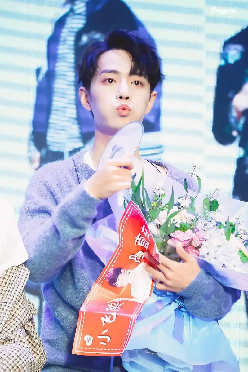 肖战分享200418哥哥只是一只没有感情的小河豚肖战嘟嘟嘴合集分享