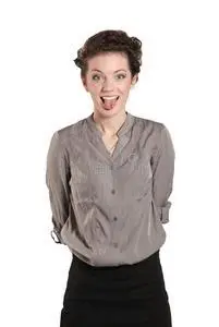 美女舌头美女特写伸舌头照片