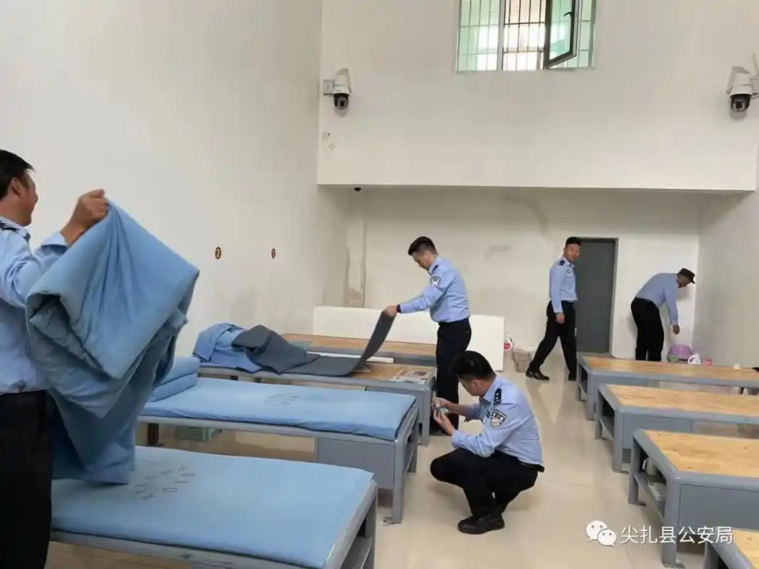 看守所开展节前安全大检查和谈心谈话