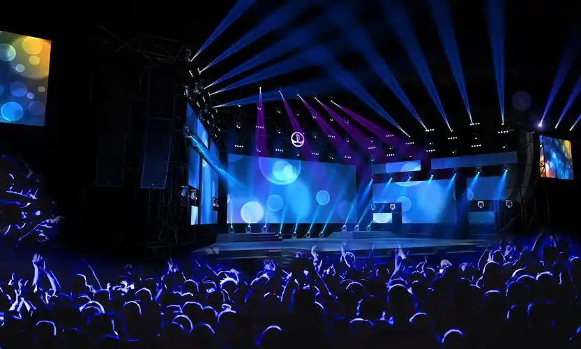 南宁商城演唱会舞美制作案例图|舞美设计-元素谷(osogoo)