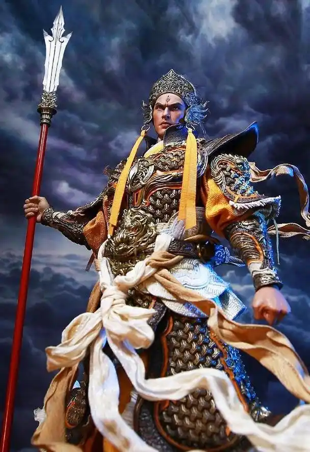 vs显圣真君二郎神华光追击,月孛星趁机祭出法宝——"玉骷髅"锁住了