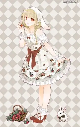 【精选高清壁纸】可爱女孩全身像,动漫二次元