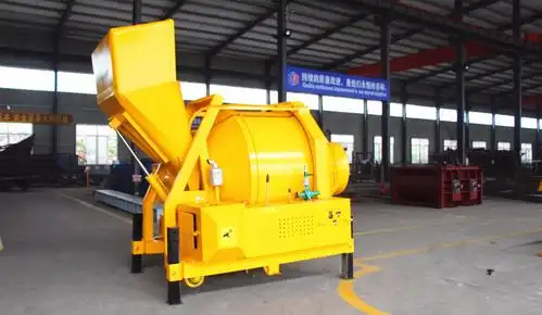 jzc350爬抖式提升上料滚筒混凝土搅拌机