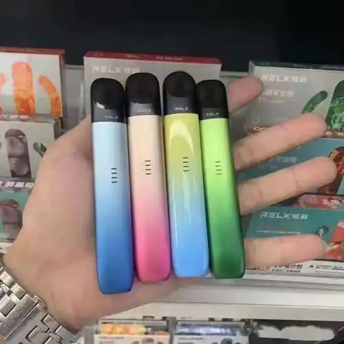 relx悦刻五代幻影电子雾化杆集合锐刻5代的烟杆渐变颜色大全