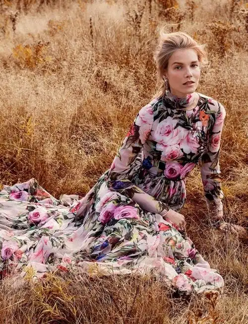 芬兰名模苏薇登vogue