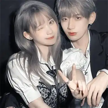 超甜情侣头像唯美真人高清可爱甜蜜情头图片