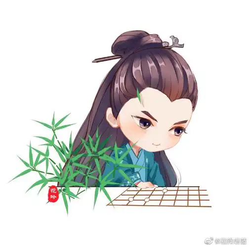 肖战卡通q版头像(图源见水印)