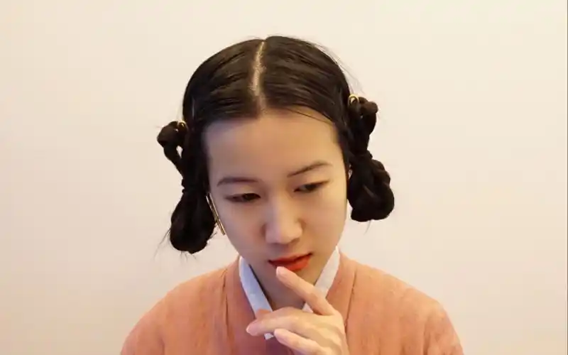 宋制复原发型教程2——双丫髻