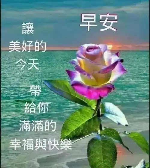 最新版早上好快乐祝福语短信句子超级漂亮早上好问候祝福语动态图片带
