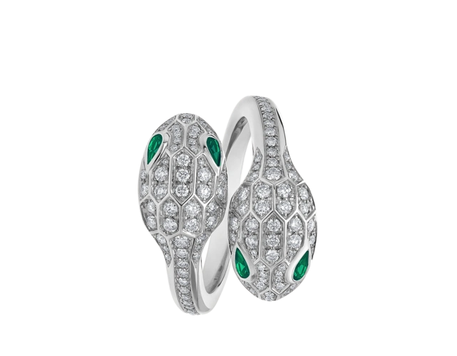 serpenti seduttori鎏金蛇影 戒指