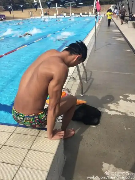 备战奥运郑州小伙宁泽涛练到抽筋练到吐 女粉丝心痛