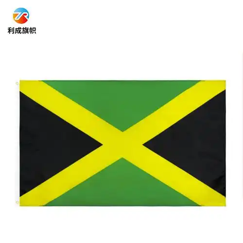 世界各国国旗牙买加国旗现货支持定制一件代发