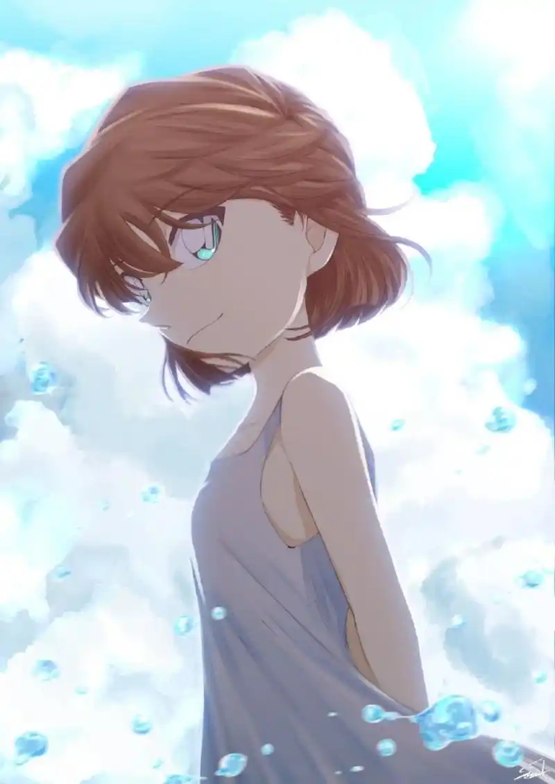 《名侦探柯南》灰原哀壁纸分享 灰原哀(haibara ai),动漫爱好者都很
