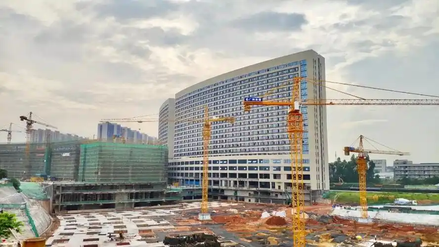 南海区人民医院新院区罗村医院新旧变化1990 年的官窑旧医院医院近6万