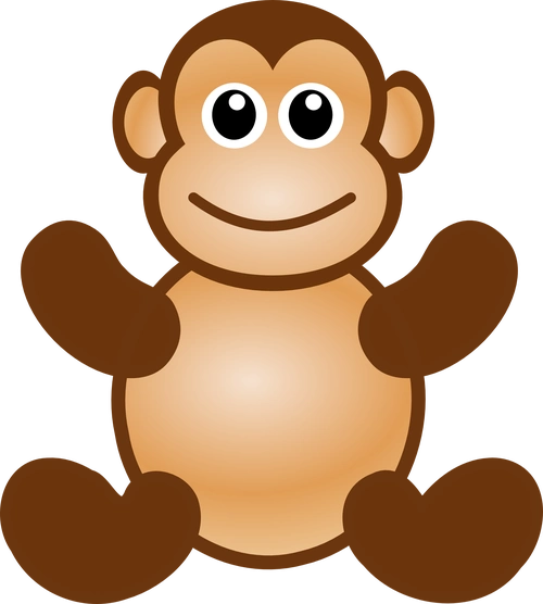 卡通猴子图片 猴子,卡通插图,卡通动物,卡通猴子, _ 卡通猴子[图片专