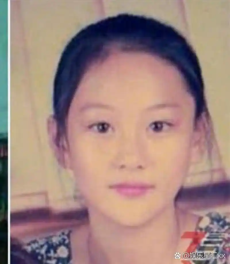 张馨予>童年照,真是从小美到大.[good][good]