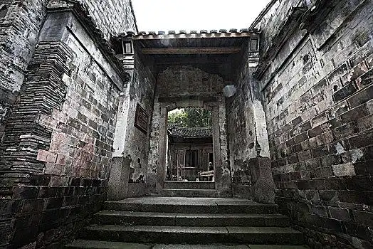 老房子,灰墙,古建筑,石头