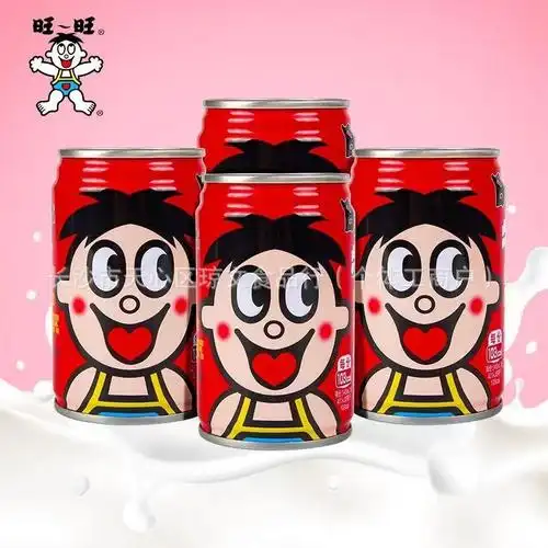 旺仔牛奶 罐装旺仔 旺旺儿童学生早餐奶饮料整箱商超同款包邮批发