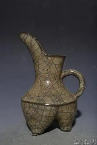 再论官窑鳝血纹