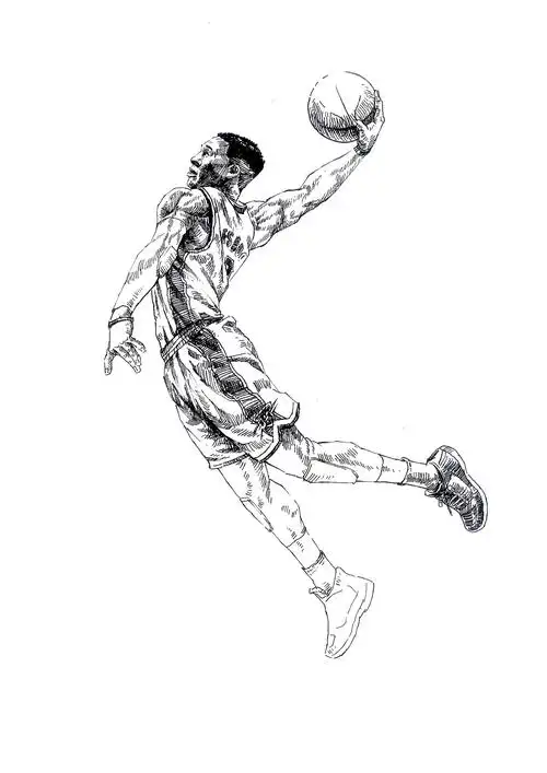 nba插画