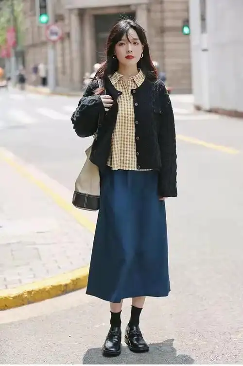 真正适合小个子的冬季外套穿搭分享,让你轻松显高,时髦又显气质