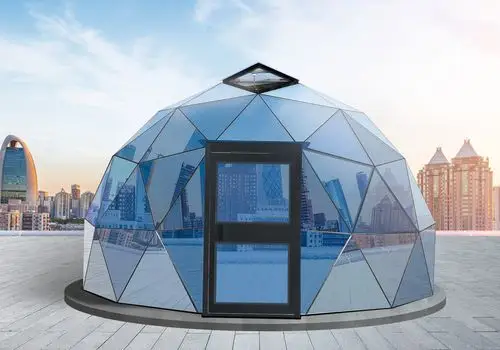 星空房玻璃球形篷球形玻璃房球形玻璃篷房球形房玻璃球篷