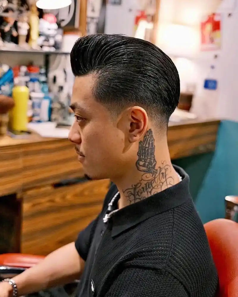 蓬巴杜0891.#美式渐变 #barber美式理发文化 #b - 抖音