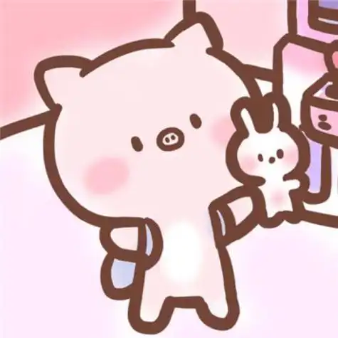 手绘情侣卡通头像超萌又甜还可爱怎么能不爱