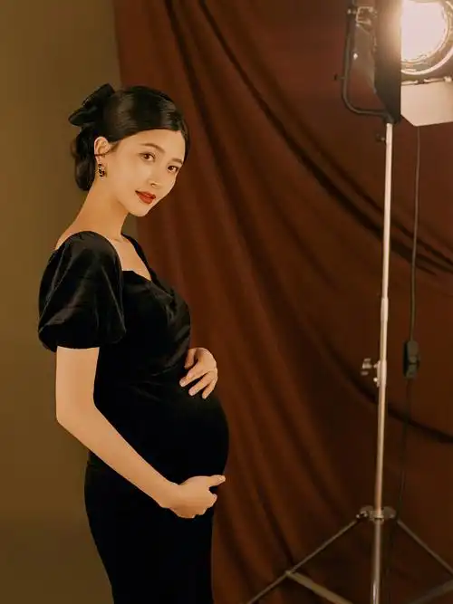 甜酷范儿孕妇照
