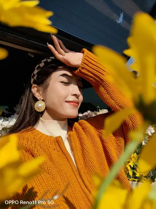 reno11 pro给她拍了很多人像照片#oppo reno11#(照片均为原图直出,未