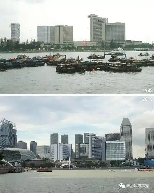 看完这组珍贵的老照片你就知道新加坡这30年的变化有多大