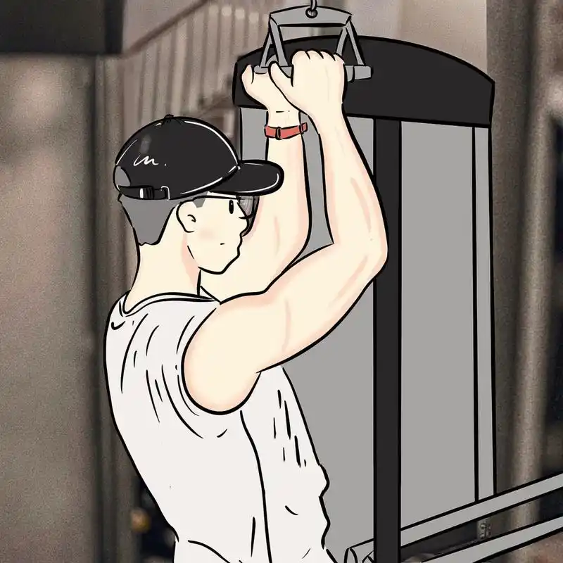 健身男生头像|每日更新   情侣头像|肌肉男|健身插画|健身头像|头像