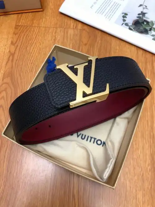 lv男士双面皮带百搭