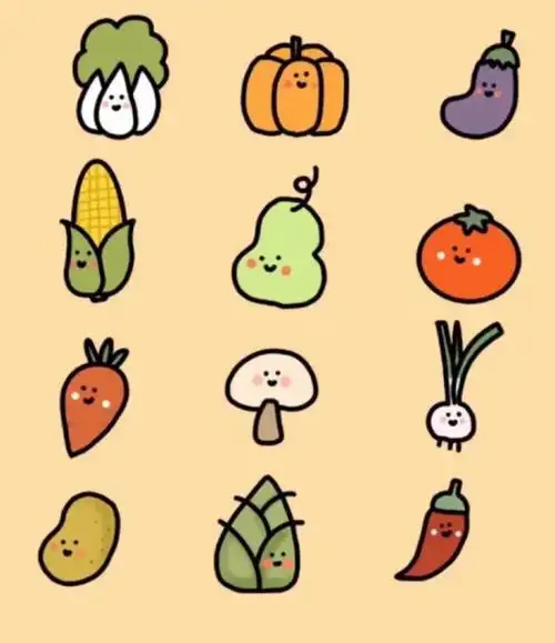 画在手账里简单萌萌哒