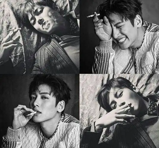 池昌旭晒抽烟视频粉丝暴动两极化有人赞帅有人傻眼脱粉