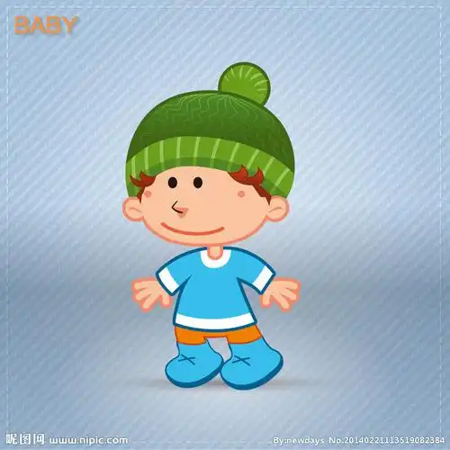 小男孩矢量图__儿童幼儿_人物图库_矢量图库_昵图网nipic.com