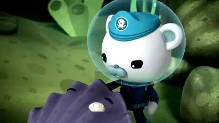 海底小纵队:巴克潜入深海,遇到了海牛,吓得直接把潜水艇给扔了