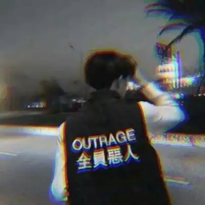 高清超级酷的男生暗黑系头像图片