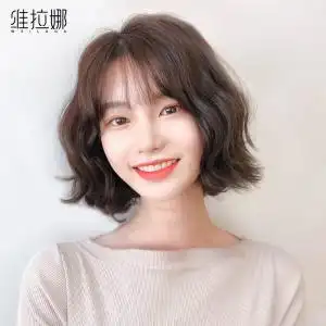 00天空树旗舰店天猫假发女短发2021年时尚新款卷发仿真真发发型全头