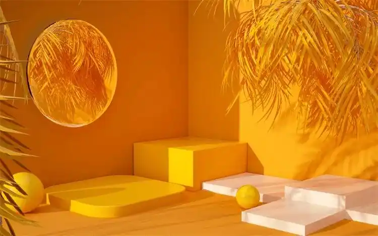 25款简约大气的c4d场景作品欣赏