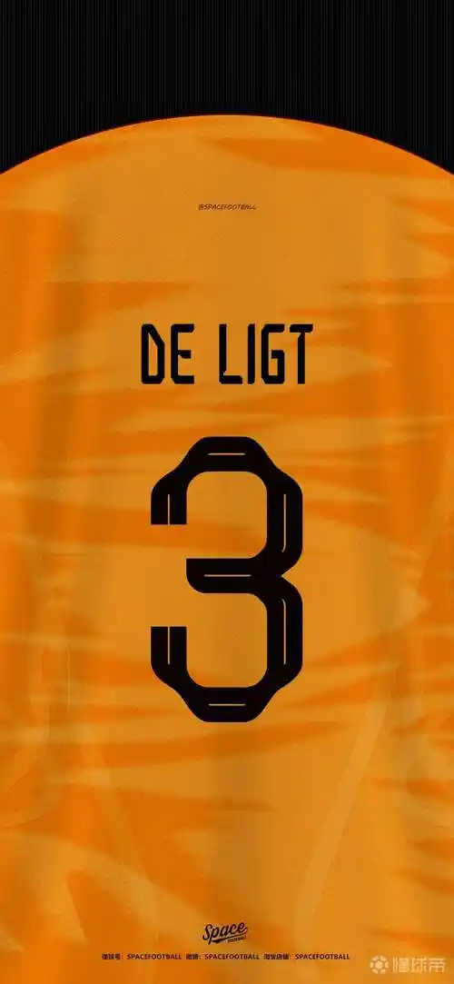 荷兰国家队2022世界杯主场球衣印号壁纸desi.