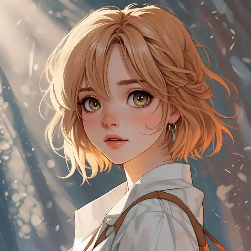 二次元头像06动漫女生漫画风格 超好看的女生二次元头像,漫画风格